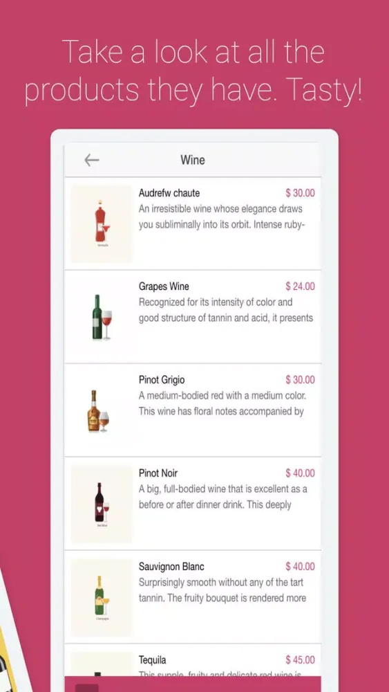 Captures d'écran de Alcohol App