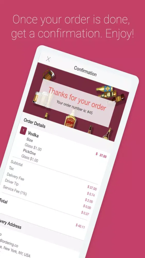 Captures d'écran de Alcohol App