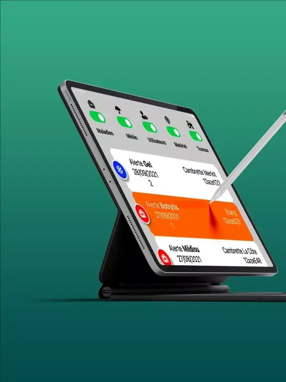 Zrzuty ekranu Sentinelle vignes iPad 