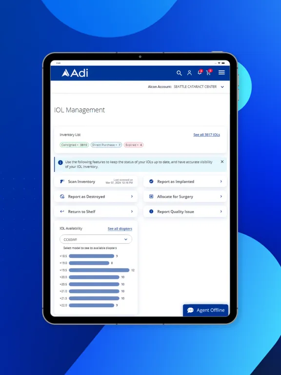 Adi by Alcon iPad 應用截圖