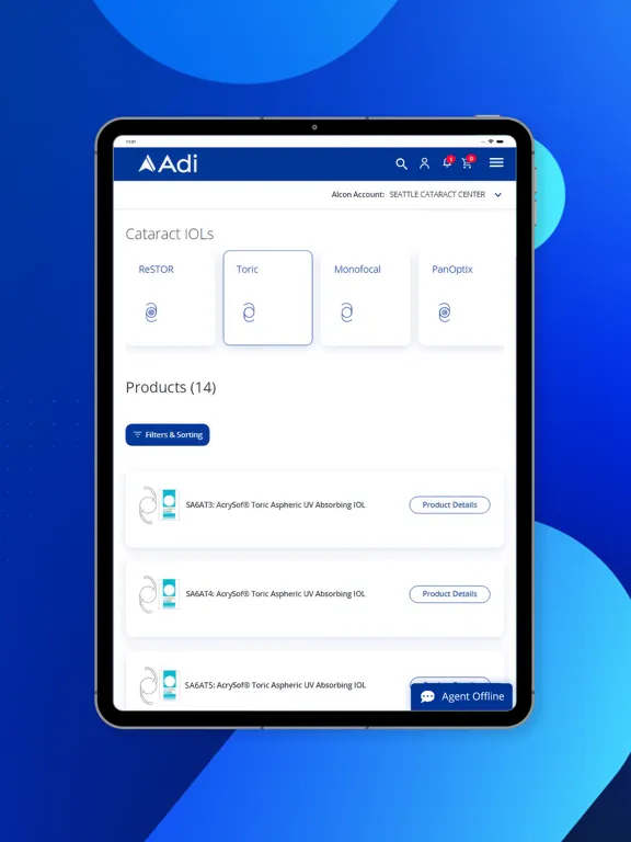 Adi by Alcon iPad 應用截圖