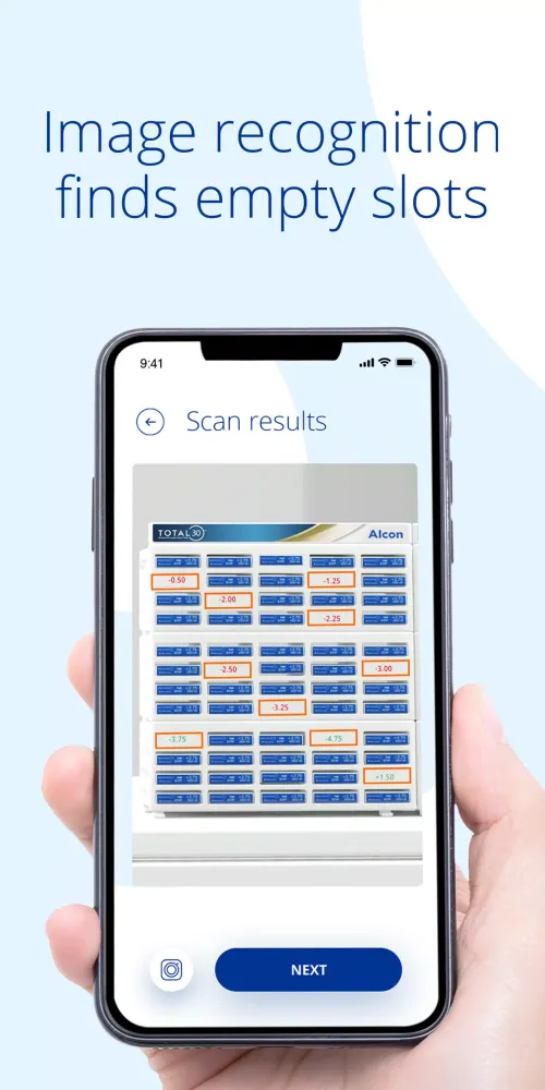 MyAlcon FitSCAN Screenshots