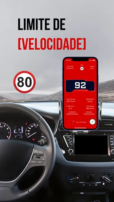 Velocímetro Digital - Odômetro Screenshots