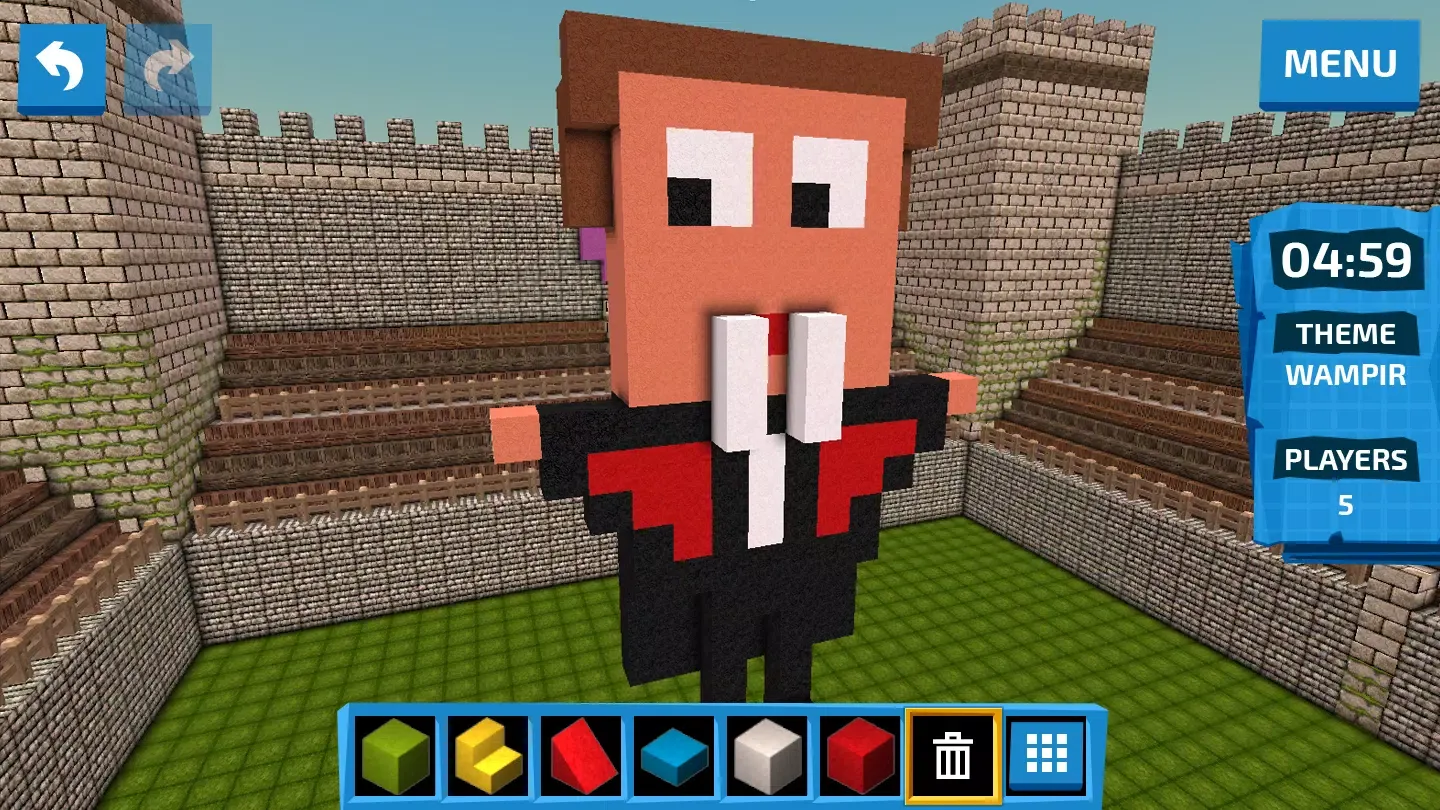 Tangkapan layar Build Battle Craft