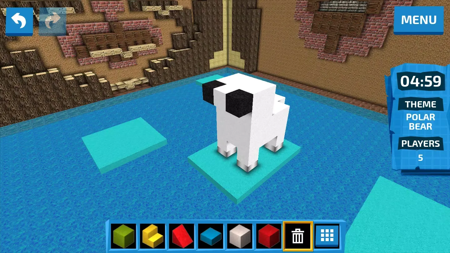 Tangkapan layar Build Battle Craft