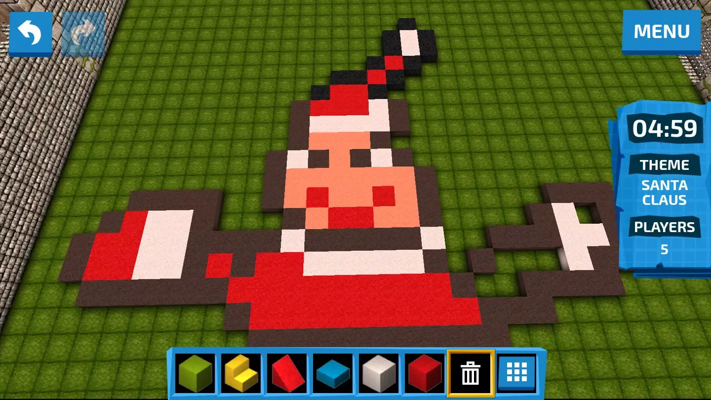 Tangkapan layar Build Battle Craft
