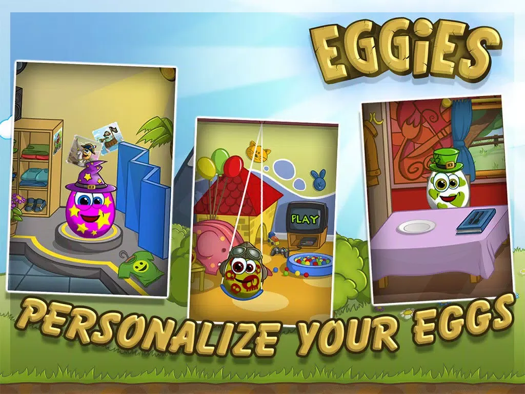 Tangkapan skrin Eggies - My Virtual Pet iPad 