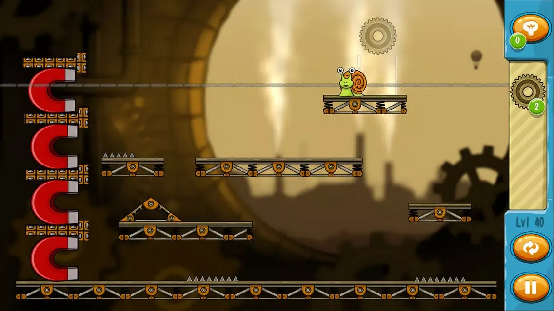 Tangkapan skrin Save the Snail 2