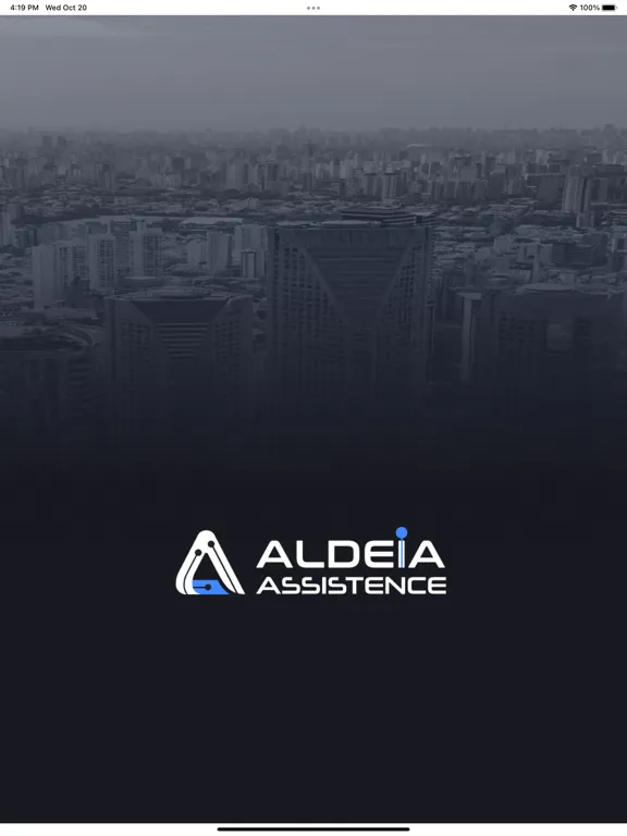 ภาพหน้าจอของ Aldeia Assistence iPad 