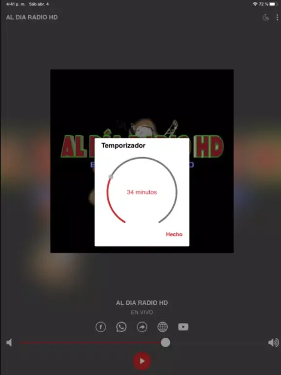 AL DIA RADIO HD iPad  سکرین شاٹس