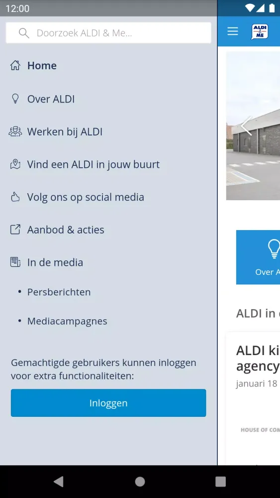 Screenshot di ALDI & Me
