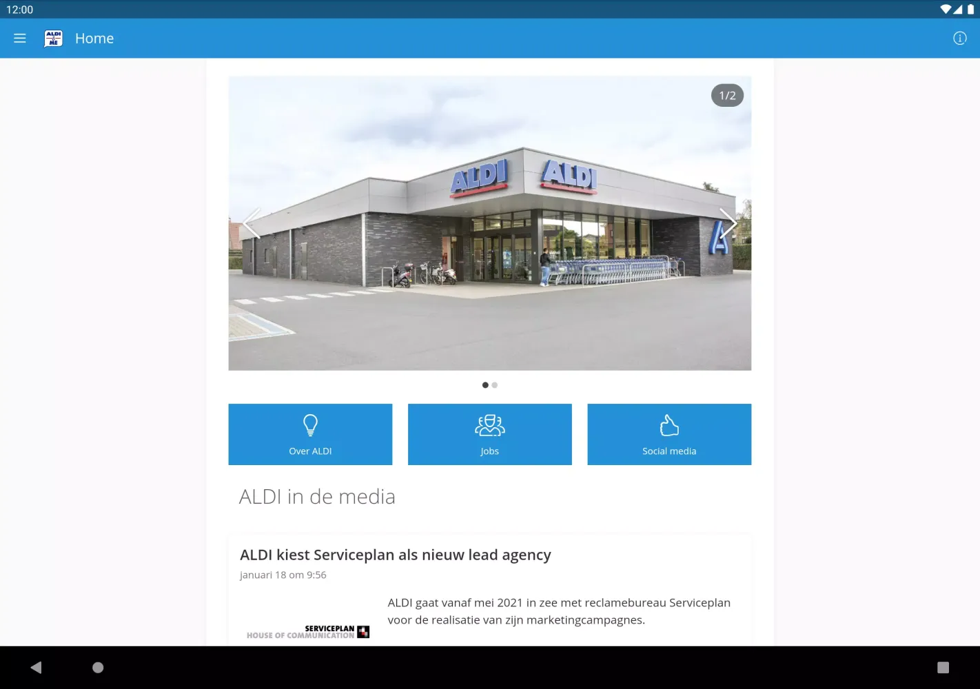 Screenshot di ALDI & Me