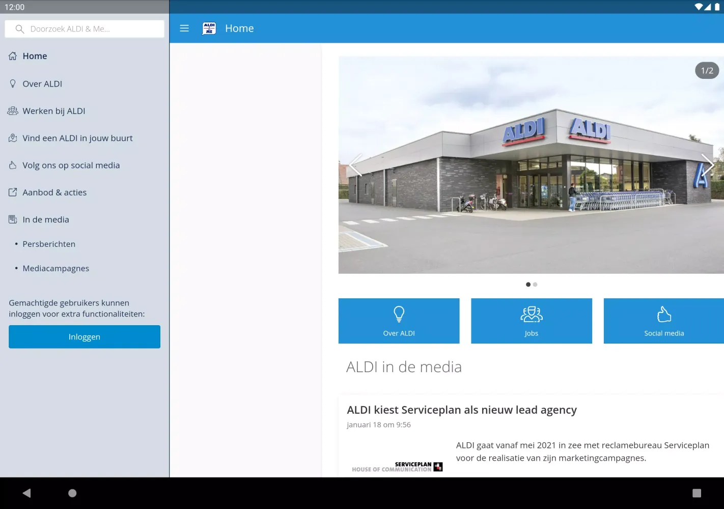 Screenshot di ALDI & Me