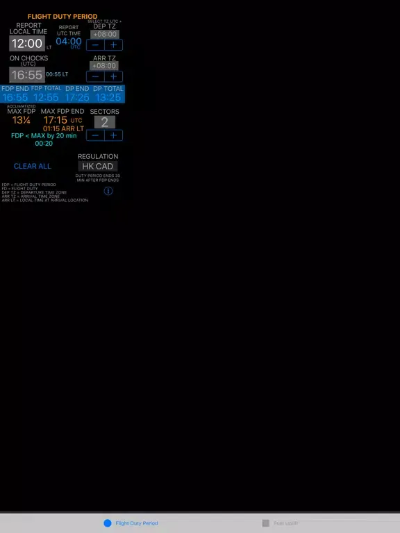 Zrzuty ekranu AviationCalc iPad 