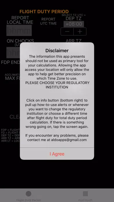 Zrzuty ekranu AviationCalc