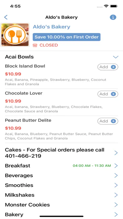 تصاویر Aldo's Bakery Restaurant