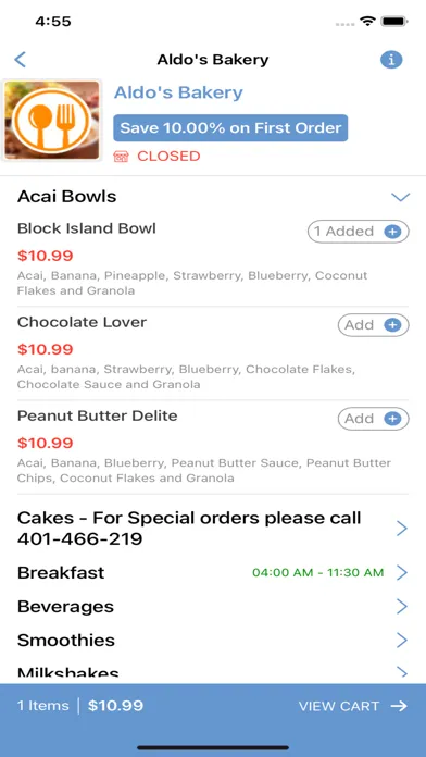 تصاویر Aldo's Bakery Restaurant