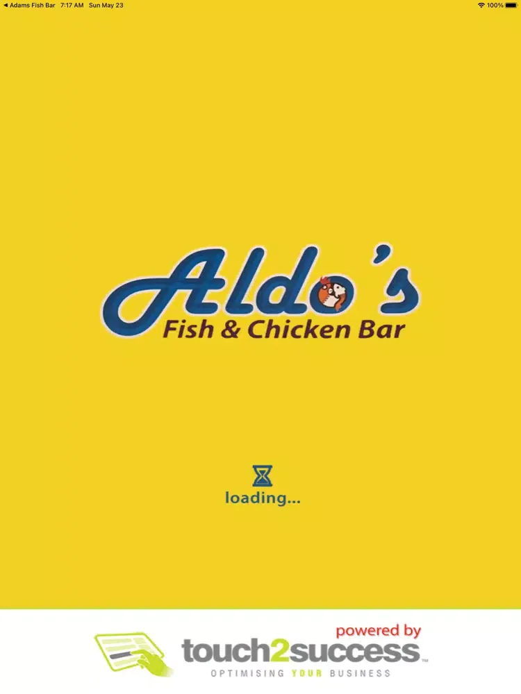 Aldo's Fish & Chicken Bar iPad  スクリーンショット
