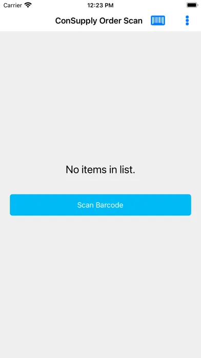 OrderScan應用截圖