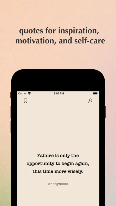 Ảnh chụp màn hình của wander - daily quotes
