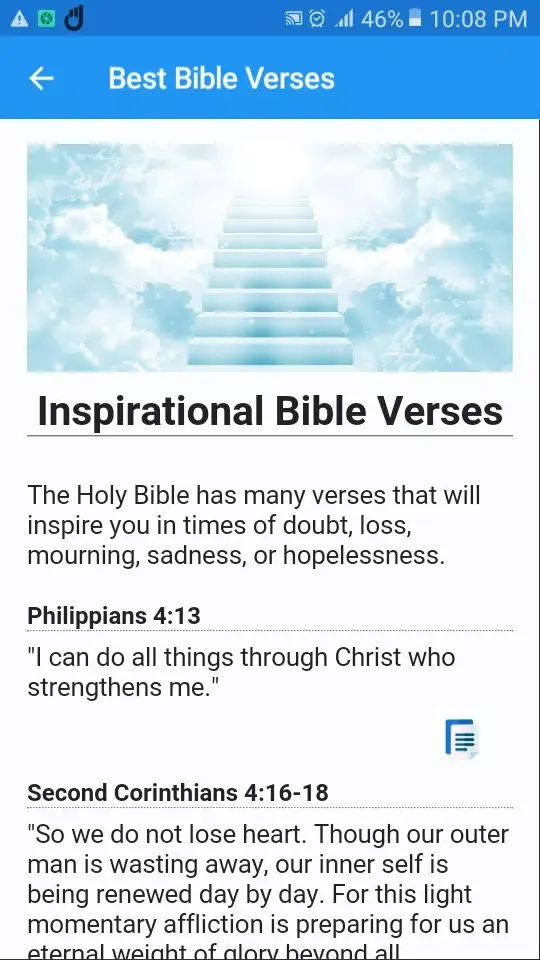 Bible Verses By Topic Screenshots