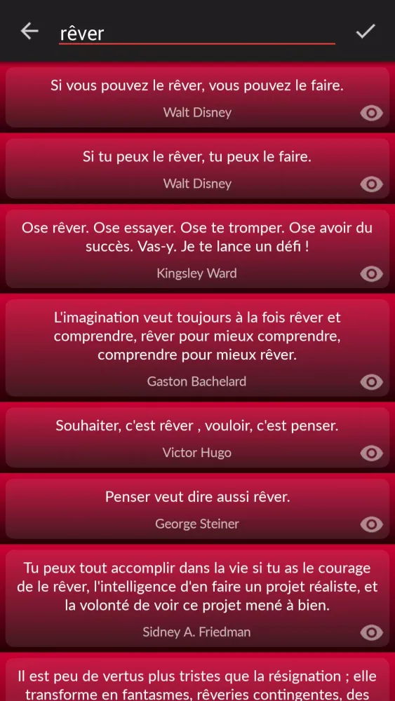 Citations de Motivation Ekran Görüntüleri