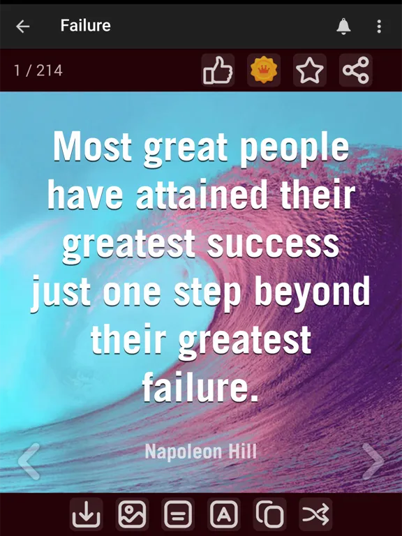 Скриншоты Powerful Motivational Quotes iPad 