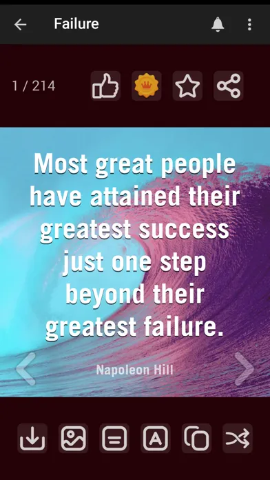 Скриншоты Powerful Motivational Quotes
