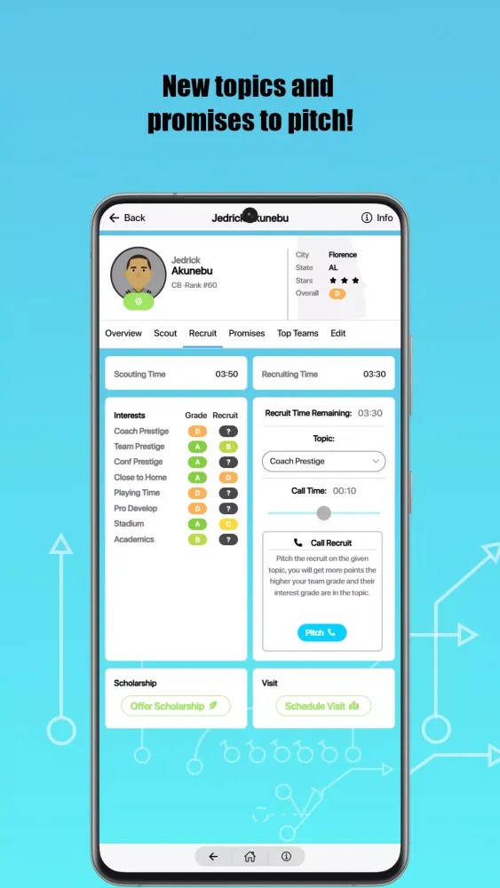 College Football Sim 2 Screenshots