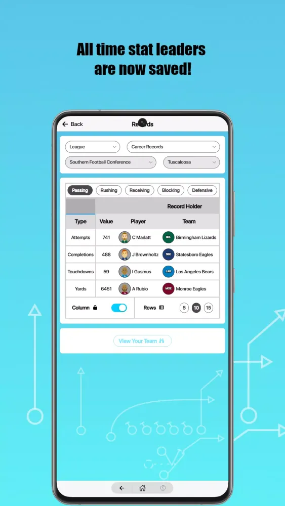 College Football Sim 2 Screenshots