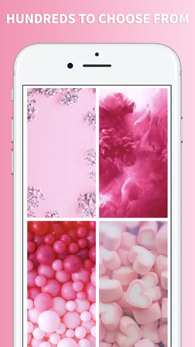 Captures d'écran de Pink Wallpapers for girls