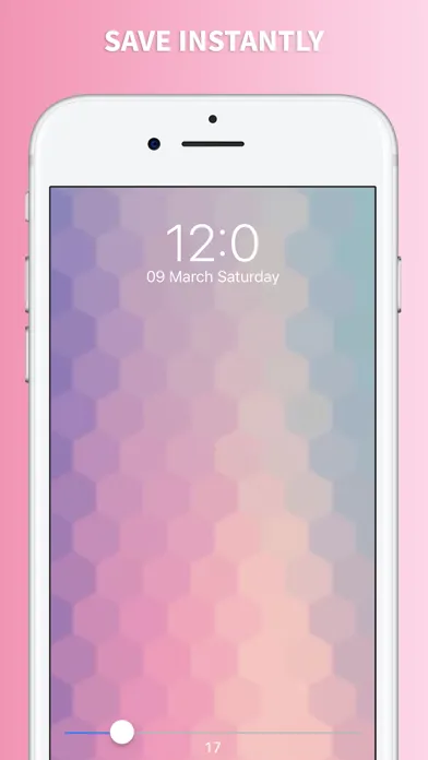 Captures d'écran de Pink Wallpapers for girls