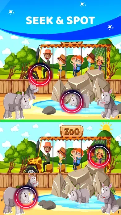 Captures d'écran de Find The Difference - Game