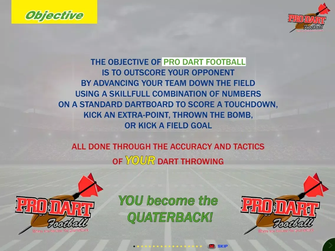 Pro Dart Football iPad 应用截图