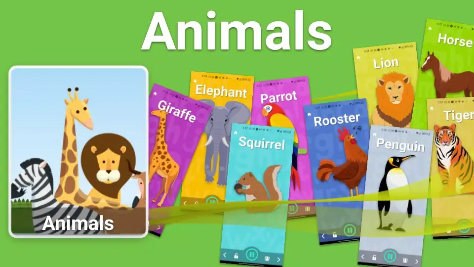 Скриншоты 300 English Words for Kids