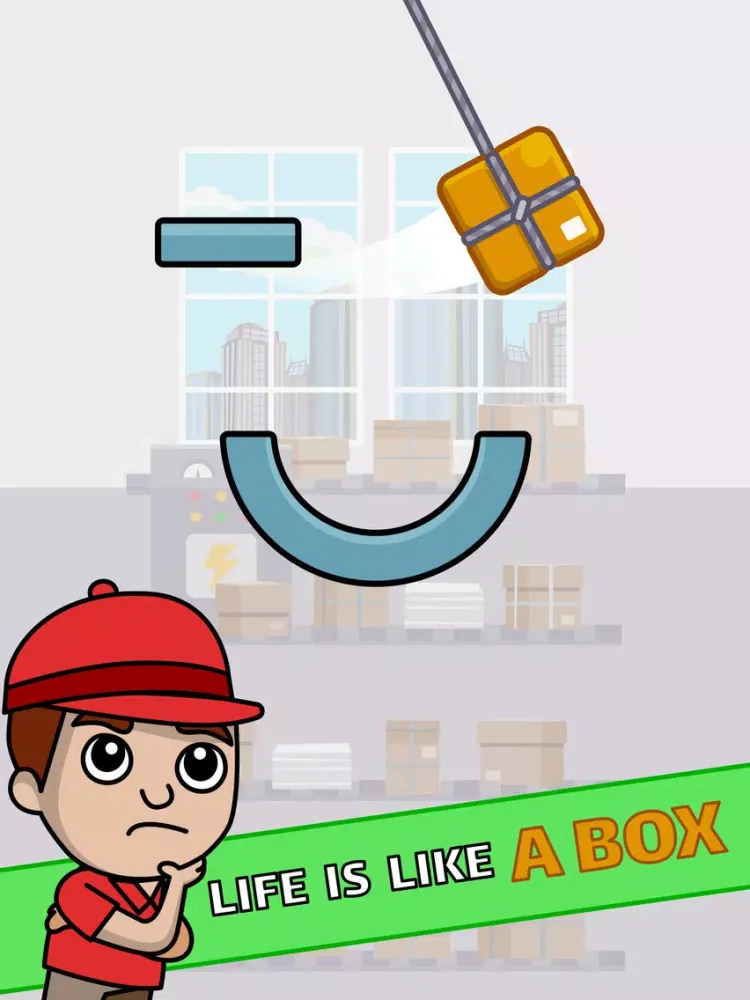 Drop The Box! iPad  Screenshots