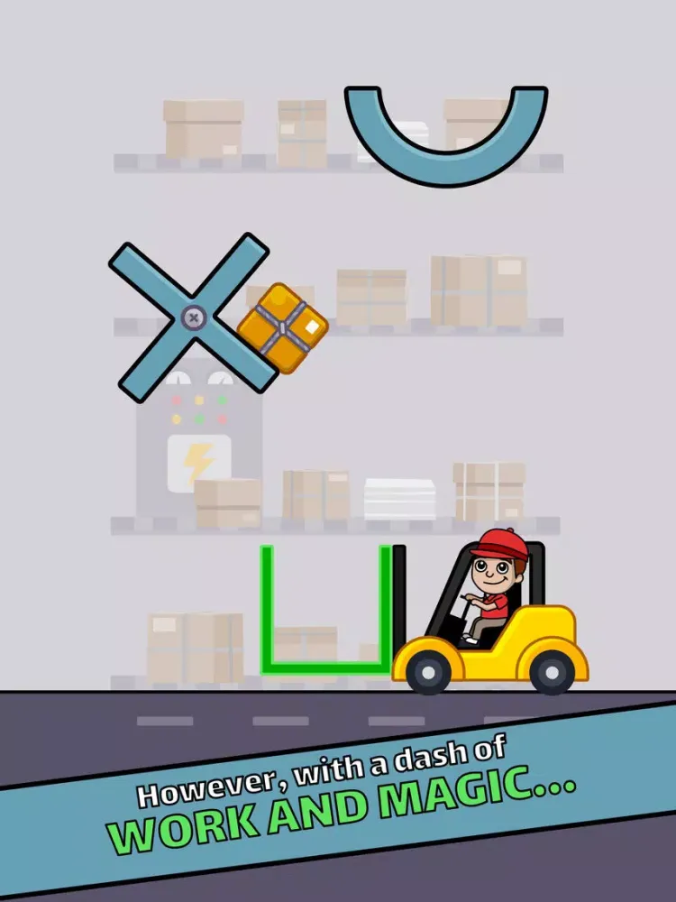 Drop The Box! iPad  Screenshots