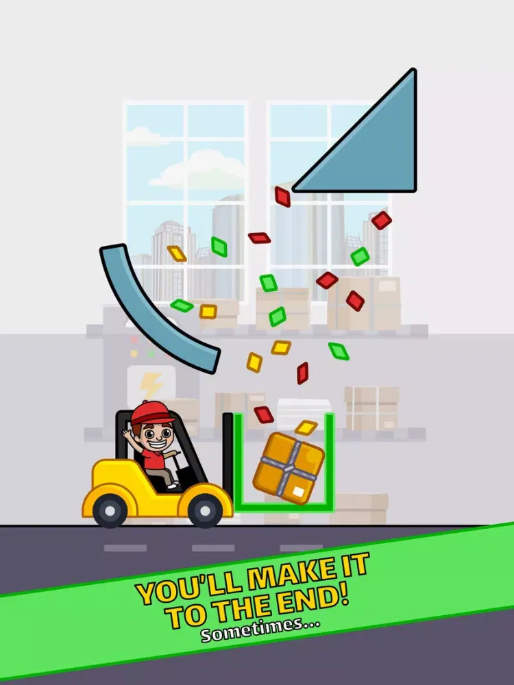 Drop The Box! iPad  Screenshots