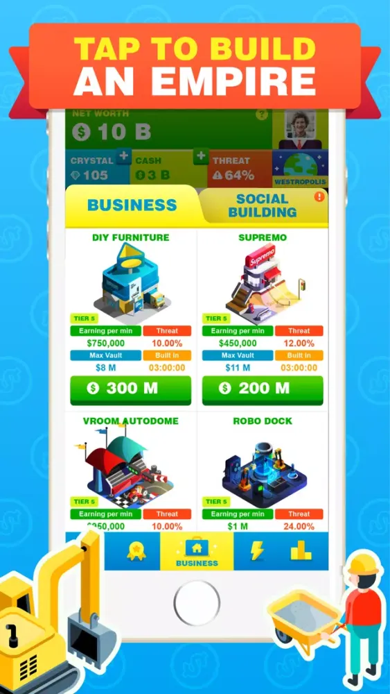 Capturas de pantalla de Billionaire 2: Money Tycoon