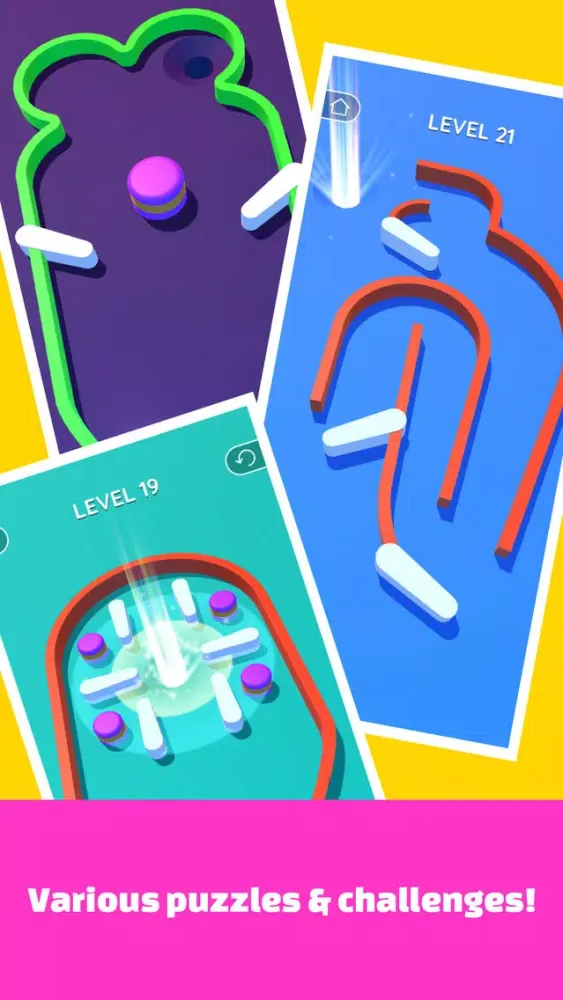 Pinball Puzzle: Goal Action Screenshots