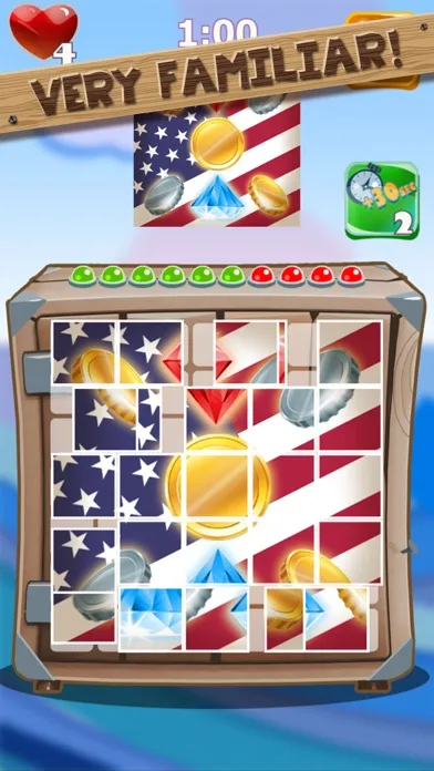 Tangkapan skrin Island Hopping Puzzles