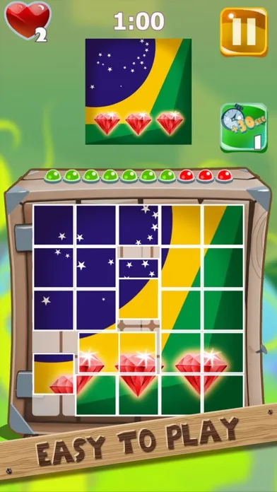 Tangkapan skrin Island Hopping Puzzles