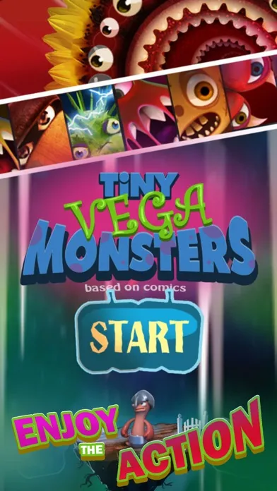 Tangkapan layar Tiny Vega Monsters