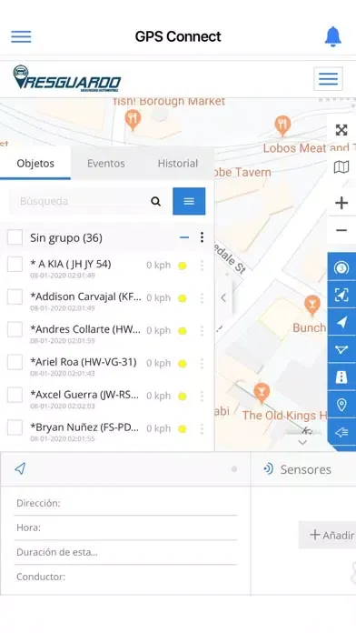 GPS Connect سکرین شاٹس
