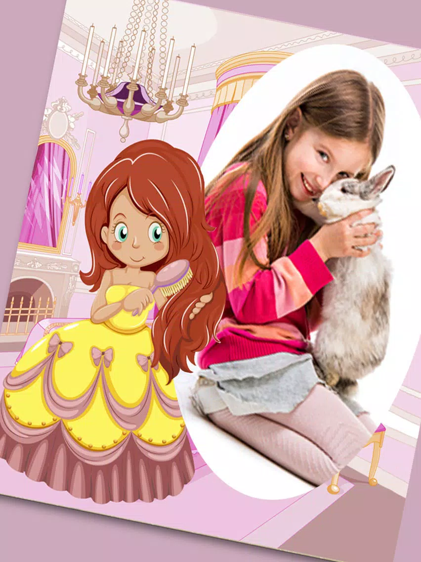 Скриншоты Fairy princess photo frames for kids – Pro iPad 