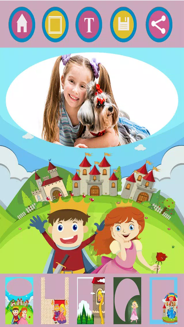 Скриншоты Fairy princess photo frames for kids – Pro