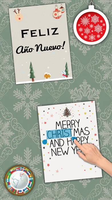 ภาพหน้าจอของ Christmas Greetings & cards