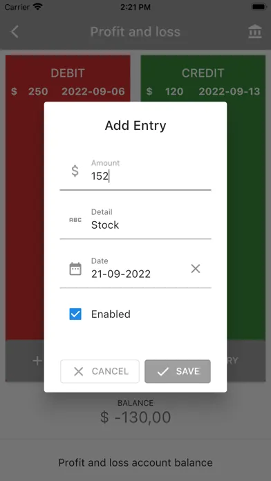 Account Balance T Screenshots