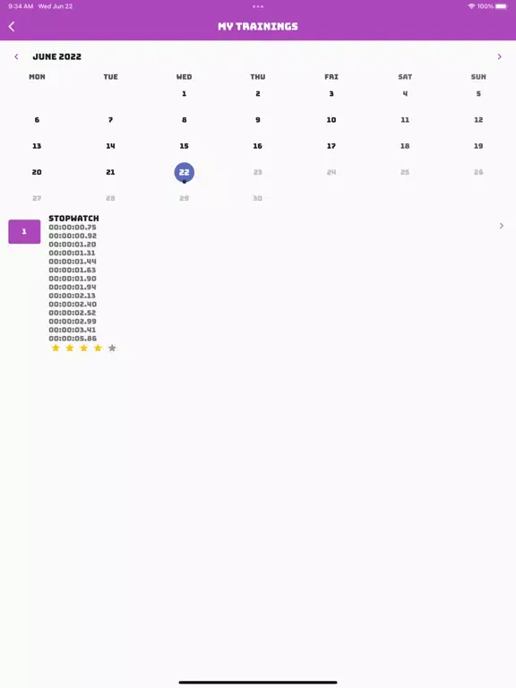 Chrono Muscle iPad  Screenshots