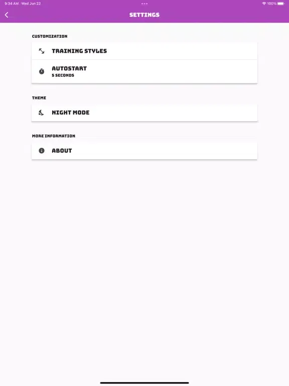 Chrono Muscle iPad  Screenshots